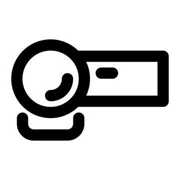 recommend clip art: handycam, video, camera, recorder, device, gadget, technology outline icon