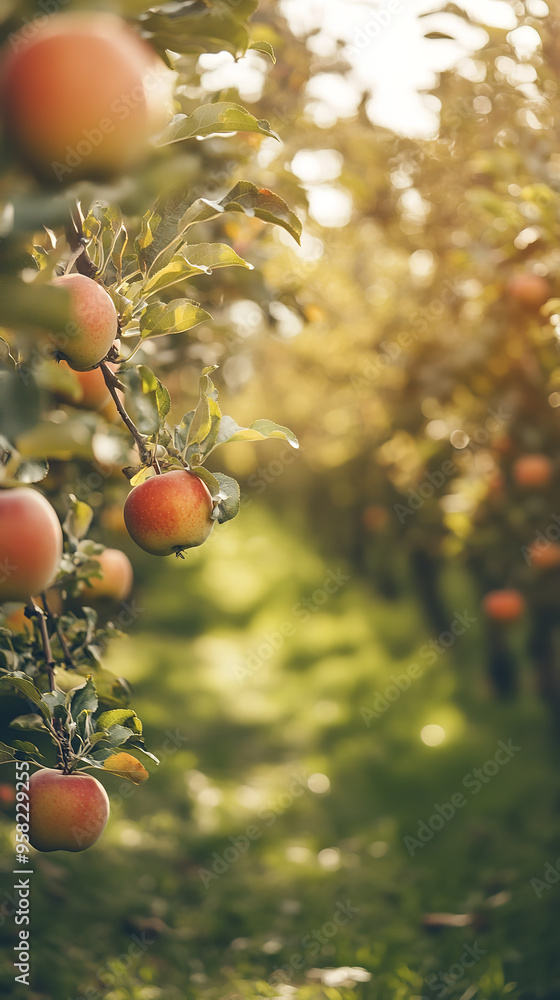 Canvas Prints Artisanal Cider Production in a Rustic Orchard Setting  