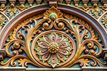 * ornate: secondary detail (design, decoration)