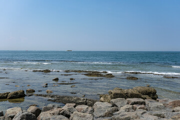 知多半島の先端にある羽豆岬から見る伊勢湾