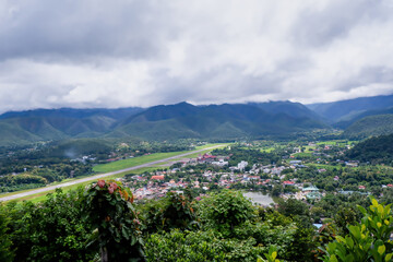 Mae Hong Son Airport Landscape Flights to Mae Hong Son, Thailand Mae Hong Son, Thailand Northern Thailand