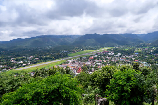 Mae Hong Son Airport Landscape Flights to Mae Hong Son, Thailand Mae Hong Son, Thailand Northern Thailand