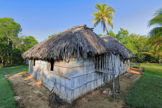 Angel Perez -first one to aid the revolutionary expeditioners- peasant's hut, symbol of the local solidarity with the 1956 uprising. Niquero-Cuba-398