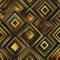 Luxury golden abstract geometric pattern background, tile