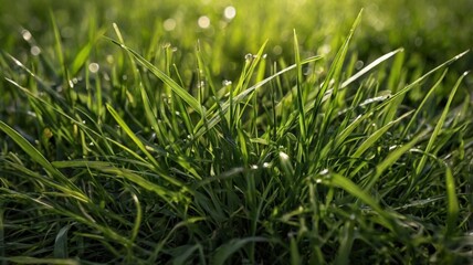 Obraz premium green grass background