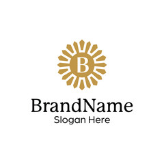 Ornamental Mandala Emblem Template for Luxury Businesses