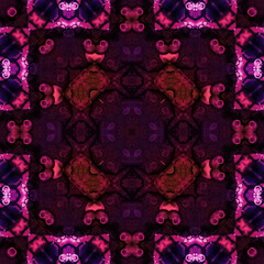 Square seamless pattern. the texture is symmetrically woven