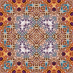 Square seamless pattern. the texture is symmetrically woven