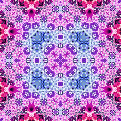 Square seamless pattern. the texture is symmetrically woven