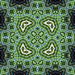 Square seamless pattern. the texture is symmetrically woven