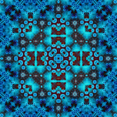 Square seamless pattern. the texture is symmetrically woven