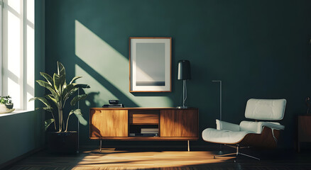 “Minimalist Interior Design of a Modern Living Room Featuring Sleek Furniture and Clean Lines, Emphasizing Simplicity and Elegance in a Contemporary Home Setting”
