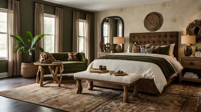 adventurous bedroom interior design