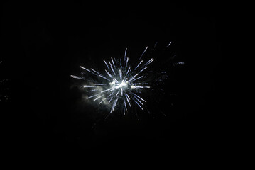 Fototapeta premium fireworks in the night sky