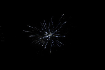 Fototapeta premium fireworks in the night sky