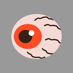 scary eyeball