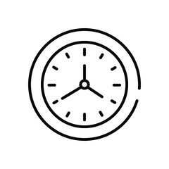 Clock  vector icon