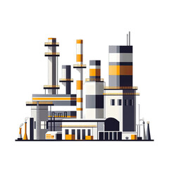 Eco. Friendly Architec. Isolated on a Transparent Background. Cutout PNG.