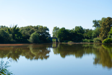 lake in the park