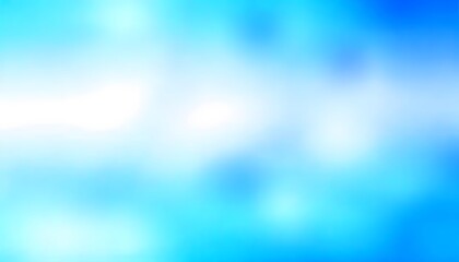 Blue gradient blur background Soft smooth 