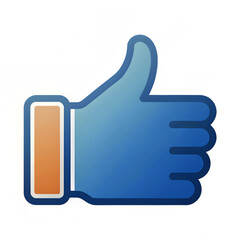 Obraz premium thumb up like symbol