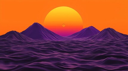 Retro-style CD cover in a sunset orange and purple gradient, vintage textures, bold serif fonts, evoking nostalgia and classic vibes