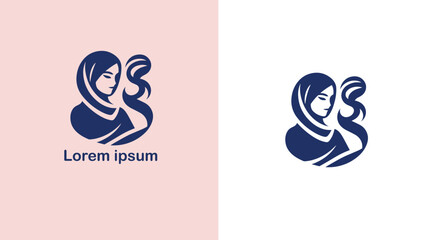 Fashion Style Trend Vogue unique logo design illustration