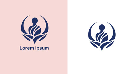 Fashion Style Trend Vogue unique logo design illustration