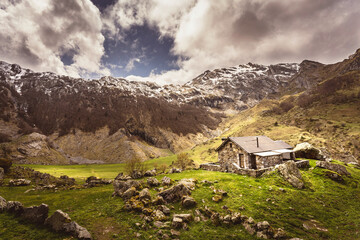 Cabane en montagne