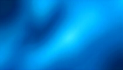 Fototapeta premium Soft smooth blue gradient blur background