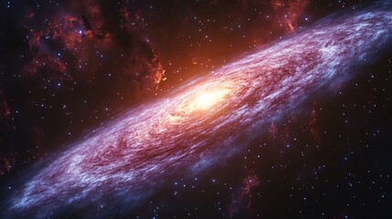 Fototapeta premium Unusual radio waves deep space hint at unknown astrophysical phenomena sparking new theories about their origins