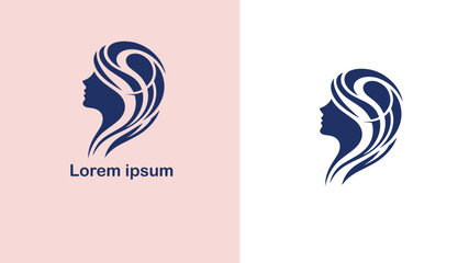 Fashion Style Trend Vogue unique logo design illustration