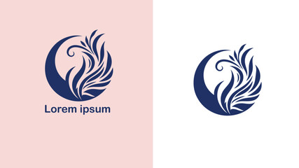 Fashion Style Trend Vogue unique logo design illustration