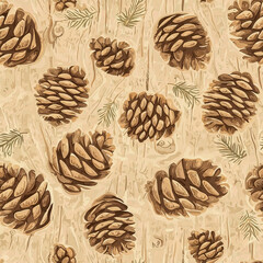 Abstract mable wood texture image, tile