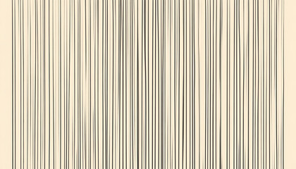 Obraz premium Thin, repeating lines or stripes, either vertical or horizontal, on a neutral background