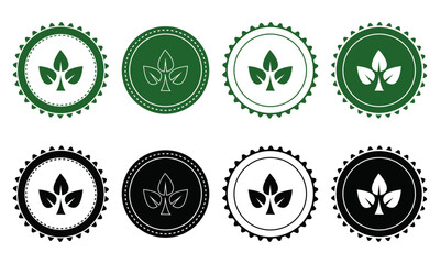 Ecology icon set. Ecology Stamps. Environment, sustainability, nature, recycle, renewable energy; electric bike, eco-friendly, forest, wind power, green symbol. Solid icons vector collection.