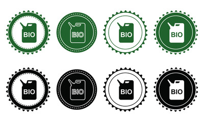 Ecology icon set. Ecology Stamps. Environment, sustainability, nature, recycle, renewable energy; electric bike, eco-friendly, forest, wind power, green symbol. Solid icons vector collection.