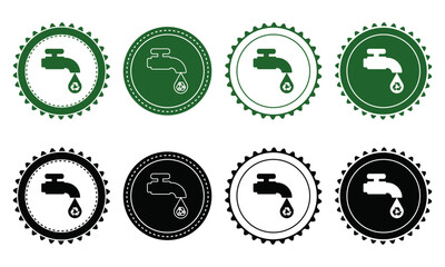 Ecology icon set. Ecology Stamps. Environment, sustainability, nature, recycle, renewable energy; electric bike, eco-friendly, forest, wind power, green symbol. Solid icons vector collection.