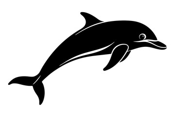 Dolphin Silhouette vector illustration Artwork