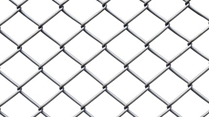 Fototapeta premium Chain Link Fence Close-up