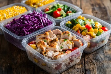 Prep meals at home, then eat on the go. Lunch Portion Control Containers. Advance planning and preparing healthy organic meals