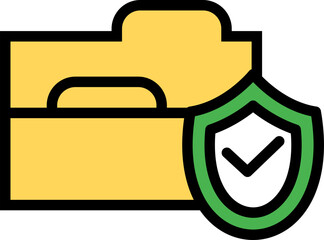 Internet Security Icon Vector