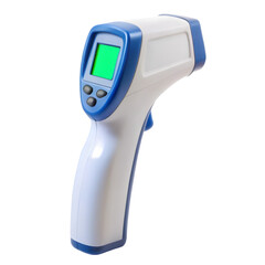 temperature gun isolated on transparent background