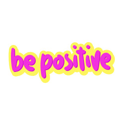 positive words, motivational words, sticker, journal