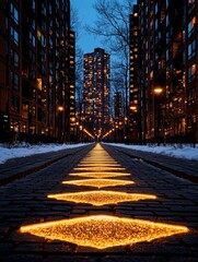 Obraz premium The high cost of living in urban areas can lead to economic hardship for many