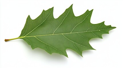 Fototapeta premium A sycamore leaf with its large, palmate form and slightly serrated edges