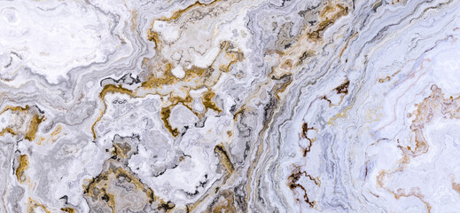Gray-white marble pattern with gold inclusions
