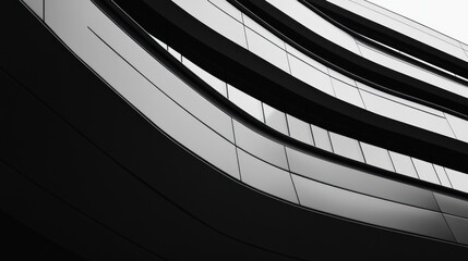 Modern Architecture in Black and White