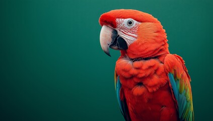 close up of a parrot