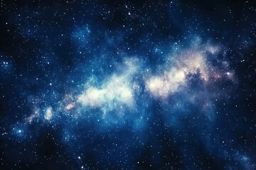 Fototapeta premium Milky way galaxy with stars and space dust in the universe , ai